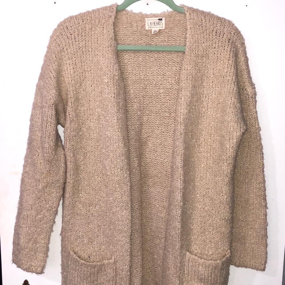 Oversized Oatmeal Cardigan